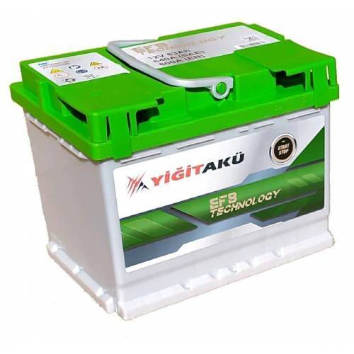 12V 75 Amper Ters Akü Yiğit - 1