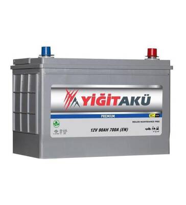 12V 90 Ah Ters N70 Yiğit Akü 90 Amper - YİĞİT AKÜ