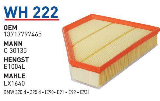 13717797465 Bmw Seri E81- E84 Ym Hava Filtresi Wunder - 1