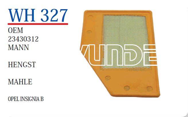 23430312 Wunder Wh327 Opel Insıgnıa Sport Hava Filtresi Wunder - 1