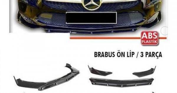 3 Parça Kırılmaz Lip Universal Ön Ek Brabus Universal - 1