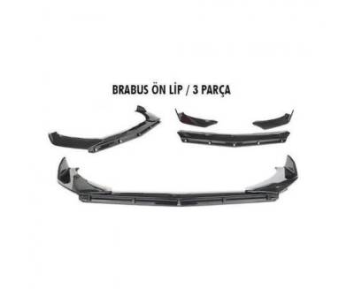 3 Parça Kırılmaz Lip Universal Ön Ek Brabus Universal - 3