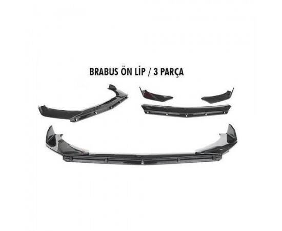 3 Parça Kırılmaz Lip Universal Ön Ek Brabus Universal - 3