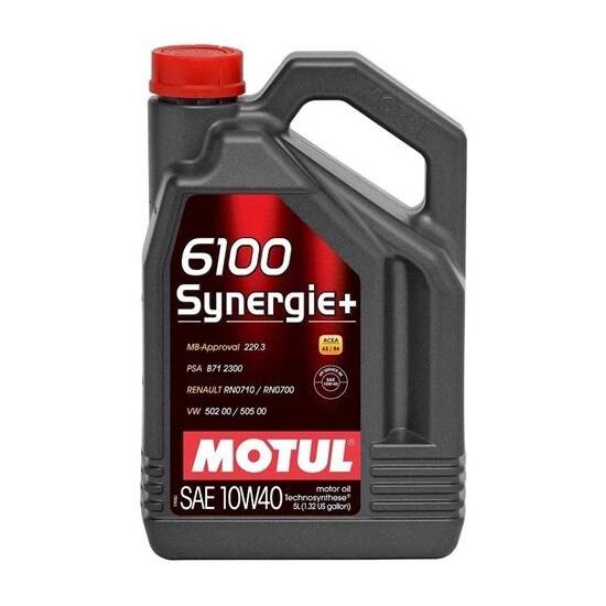 6100 Synergıe+ 10W40 5 Lt Motor Yağ Motul - 1