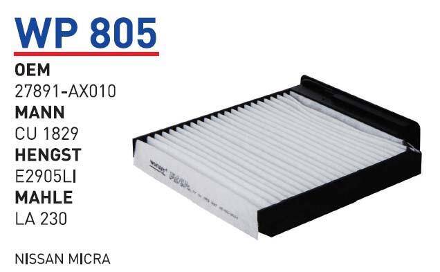 7701059997 Renault Clio Iıı Nıssan Micra Klima Filitresi Wunder - 1