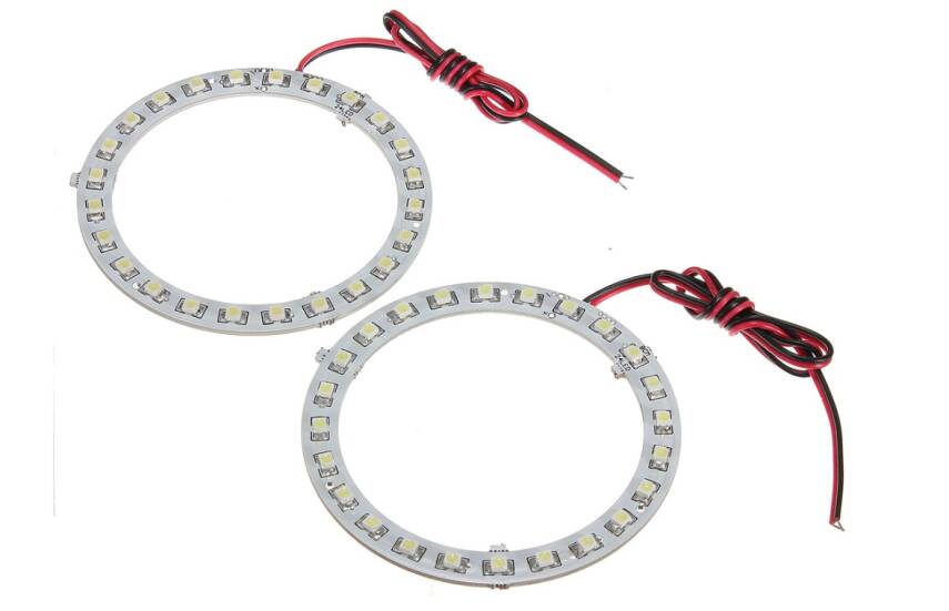 80 Mm Angel Led Halka 2 Li Beyaz - 2