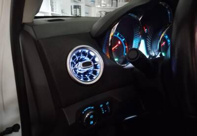 Amg Kalorifer Nozulu Cruze Özel Tasarım Ledli Beyaz Takım Sağ Sol - 2