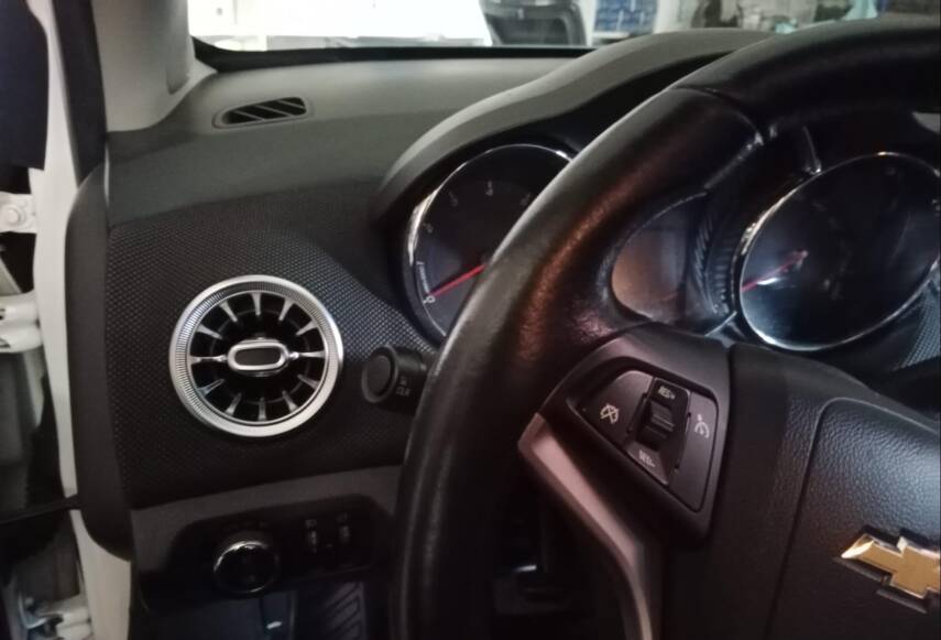 Amg Kalorifer Nozulu Cruze Özel Tasarım Ledli Beyaz Takım Sağ Sol - 6