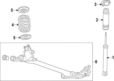 Amortisör Kule Takozu Arka Cruze - 3