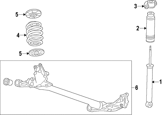 Amortisör Kule Takozu Arka Cruze - 3
