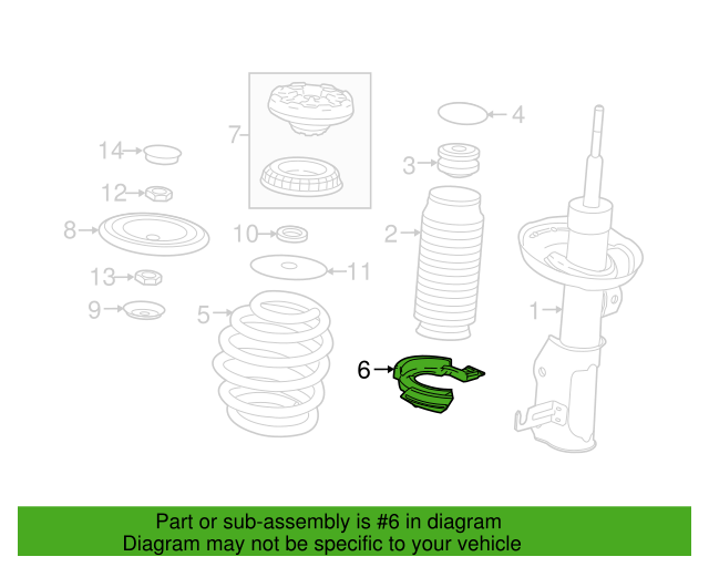 Amortisör Lastiği Ön Cruze Astra J - 1
