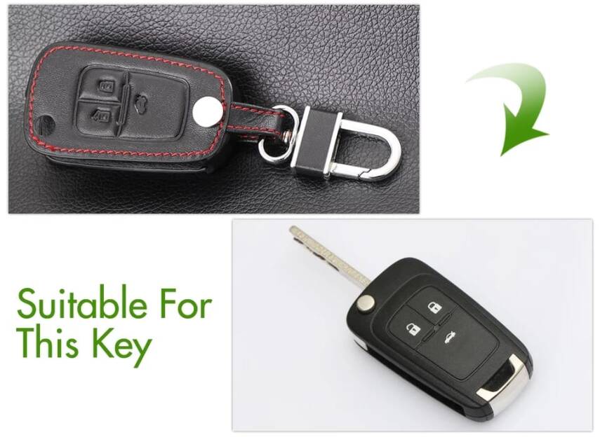 Anahtar Kılıfı Deri Astra Aveo Cruze Özel Dikişli - 4