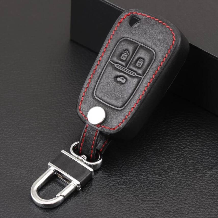 Anahtar Kılıfı Deri Astra Aveo Cruze Özel Dikişli - 2