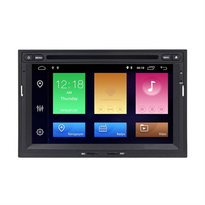 Android 10.0 Mtk 8227 2+16G Berlıngo- Tepee-3008-5008 Yeni Multimedya Navimex - 1