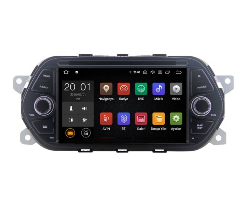 Android 10.0 Mtk 8227 2+16G Fiat Egea Multimedya Navimex - 2