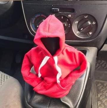 Araç Vites Kıyafeti Vites Poları Vites Kapşonu Vites Süsü Kırmızı - 1