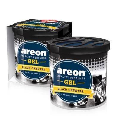 Areon Gel Can Black Crystal Bardaklık Oto Araç Kokusu - 1