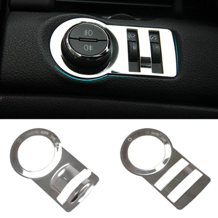 Astra Aveo Cruze Far Anahtar Krom Kaplama Çift Delik Mavi - 5