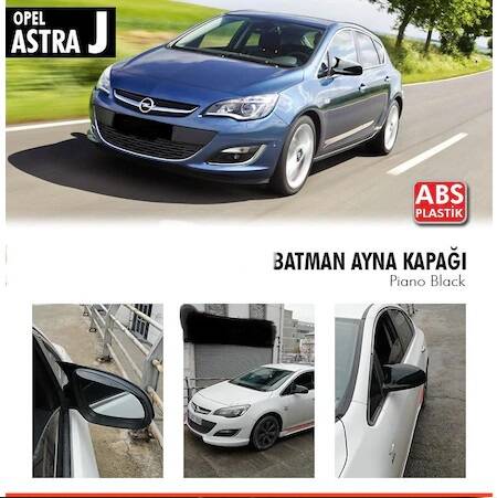 Astra J Batman Ayna Kapak Piano Black Yarasa Ayna Kapağı - 1