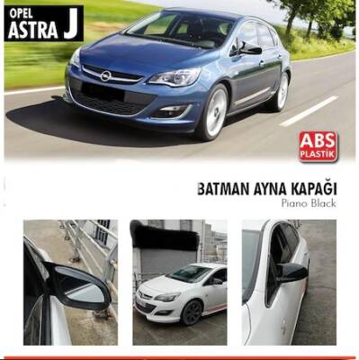 Astra J Batman Ayna Kapak Piano Black Yarasa Ayna Kapağı - İTHAL
