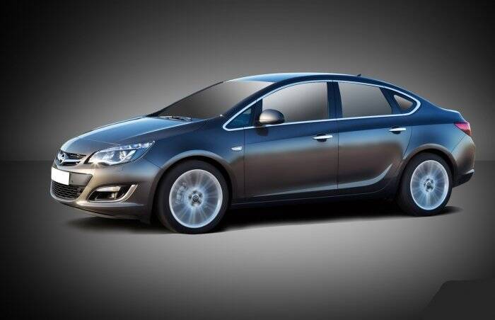 Astra J Cam Çerçeve Krom Set 12 Çhc Sedan Kasa - 4