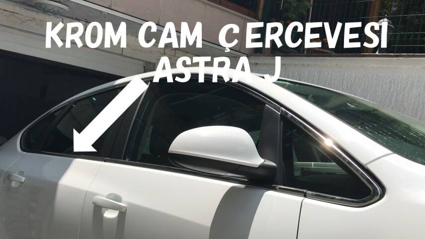 Astra J Cam Çerçeve Krom Set 12 Çhc Sedan Kasa - 1