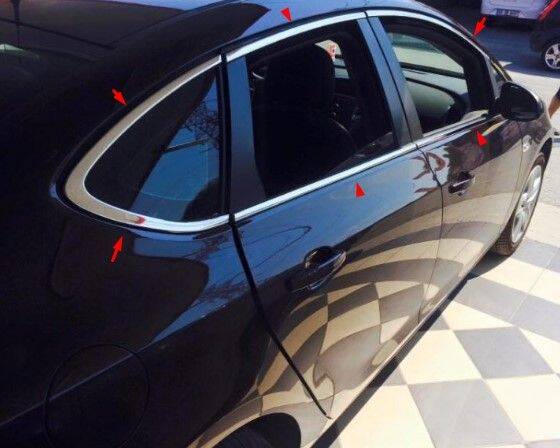 Astra J Cam Çerçeve Krom Set 12 Çhc Sedan Kasa - 3