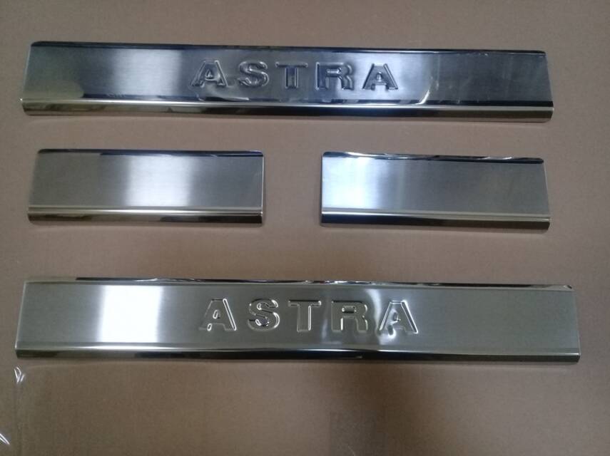Astra J Kapı Eşik Krom 4 Prc Paslanmaz - 1