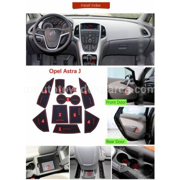 Astra J Kapı İçi Pad Takımı Beyaz - 2