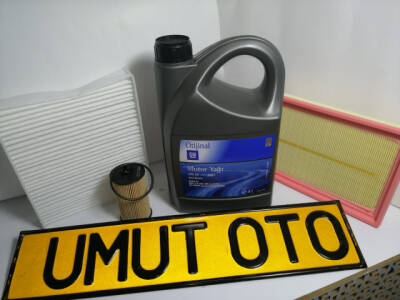 Aveo T300 Yeni Kasa 1.2-1.4 Bakım Seti Manuel Gm Yağ - GM