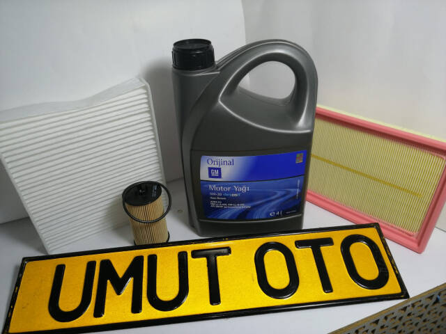 Aveo T300 Yeni Kasa 1.2-1.4 Bakım Seti Manuel Gm Yağ - 1