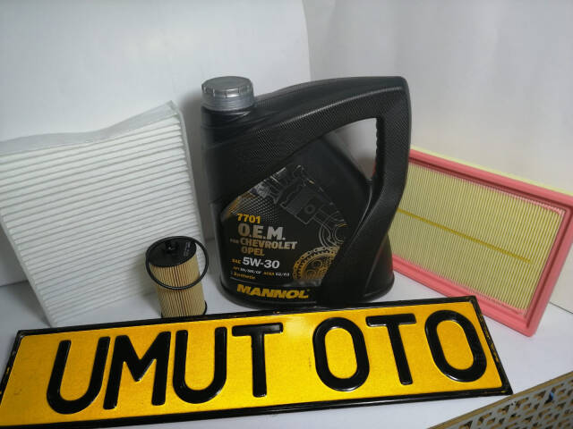 Aveo T300 Yeni Kasa 1.2-1.4 Bakım Seti Manuel Mannol - 1