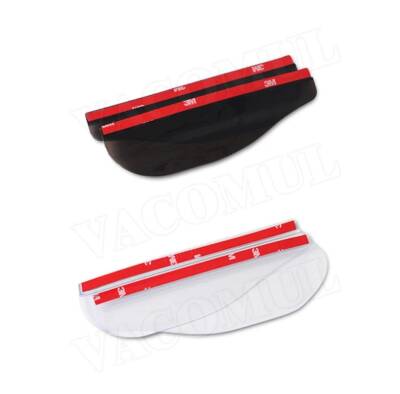 Ayna Şapkası Yağmurluk Dikiz Aynası Takım Şefaf - 8