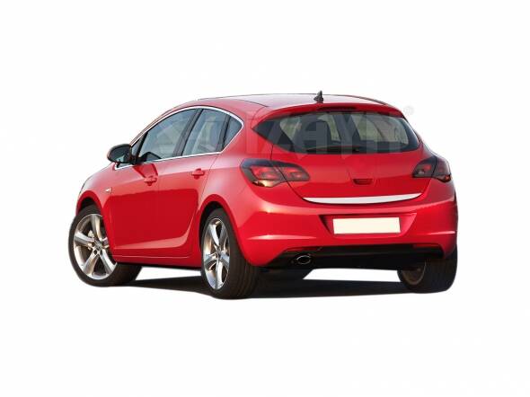 Bagaj Altı Krom Astra J Hb Paslanmaz Çelik - 1