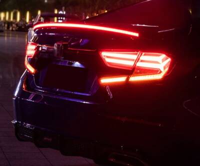 Bagaj Üstü Spoiler Neon Led Işıklı Flexi Karbon - 4