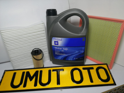 Bakım Seti Cruze 1.6 Periyodik Gm Yağ - İTHAL
