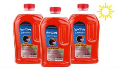 Cam Suyu 2,5 Litre Yazlık Antifirizli - GVA