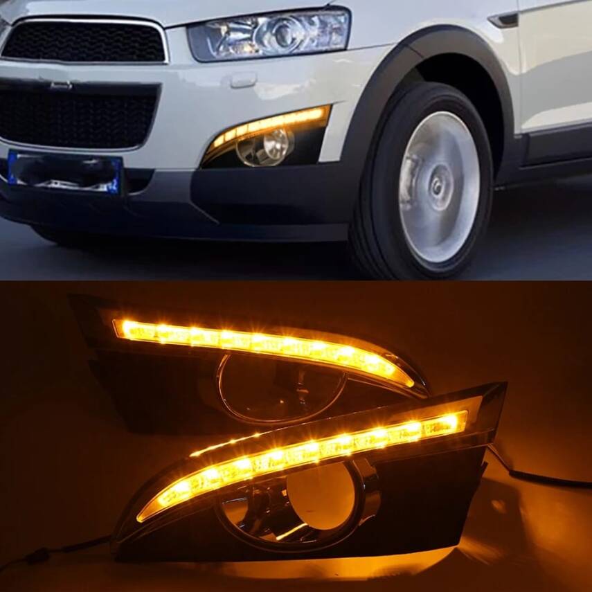 Captiva 2012 Sonrası C140 Ledli Sis Kapağı Sinyalli - 5