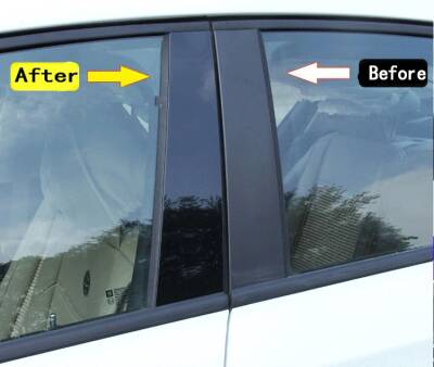 Captiva C100 C140 Piano Black Kapı Direk Kaplaması - UMT AUTO PARTS