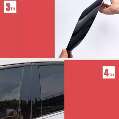 Captiva C100 C140 Piano Black Kapı Direk Kaplaması - 4