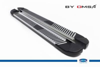 Captiva Yan Basamak Krom Metal Omsa - OMSA