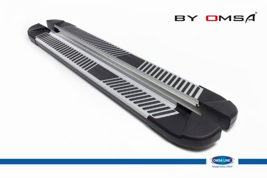 Captiva Yan Basamak Krom Metal Omsa - 1