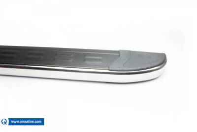 Captiva Yan Basamak Krom Metal Omsa Siyah - 2