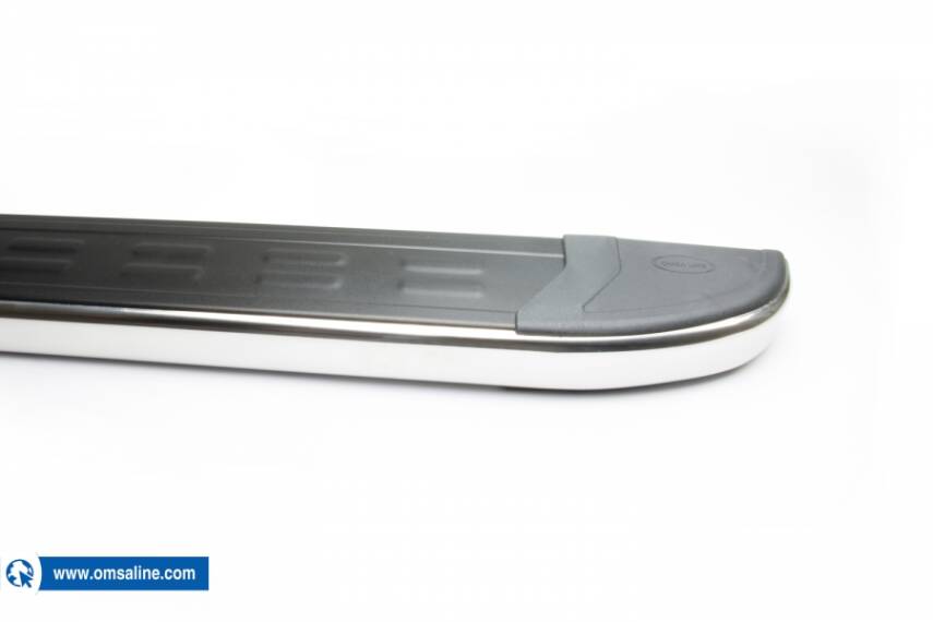 Captiva Yan Basamak Krom Metal Omsa Siyah - 2