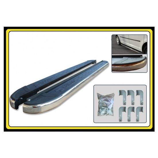 Captiva Yan Basamak Krom Metal Omsa Siyah - 3