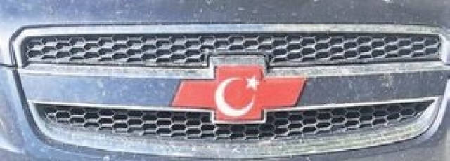 Chevrolet Arma Üzeri Bayrak Kaplama - 3