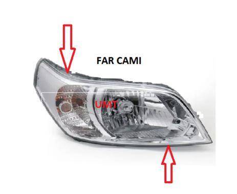 Chevrolet Aveo Hb Sağ Far Camı 2009-11 - 1