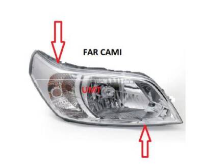 Chevrolet Aveo Hb Sağ Far Camı 2009-11 - İTHAL