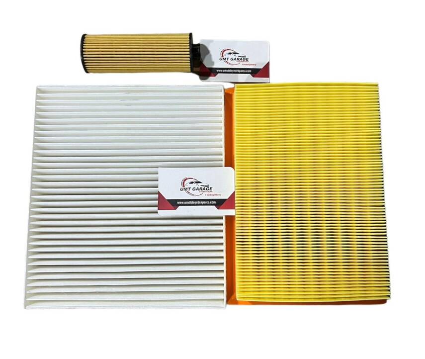 Chevrolet Aveo T300 1.4 Benzinli Otomatik Bakım Filtre Set - 1
