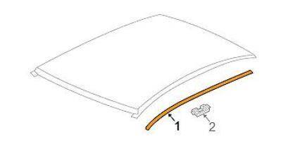 Chevrolet Aveo T300 Sedan Sağ Tavan Çıtası GM - 1